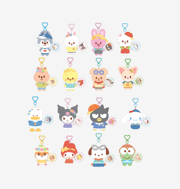 10CM PLUSH MINI PICKET Ver. - SKZOO X SANRIO CHARACTERS