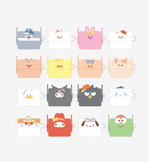 CARD WALLET CROSS BAG - SKZOO X SANRIO CHARACTERS