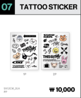 07 TATTOO STICKER