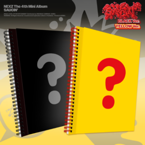 01 The 4th Mini Album SAUCIN' (BLACK ver. / YELLOW ver.)
