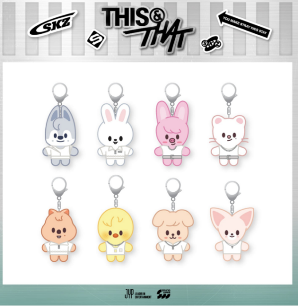 [WEEK 1]SKZOO COSTUME PLUSH KEYRING