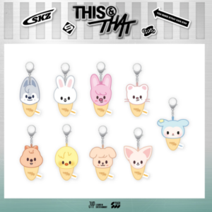 [WEEK 1]PLUSH KEYRING ICECREAM Ver.